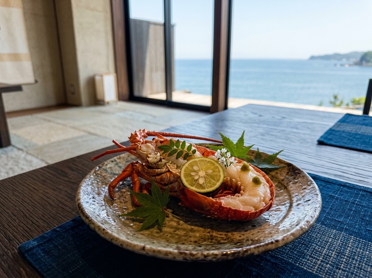 伊勢海老の料理